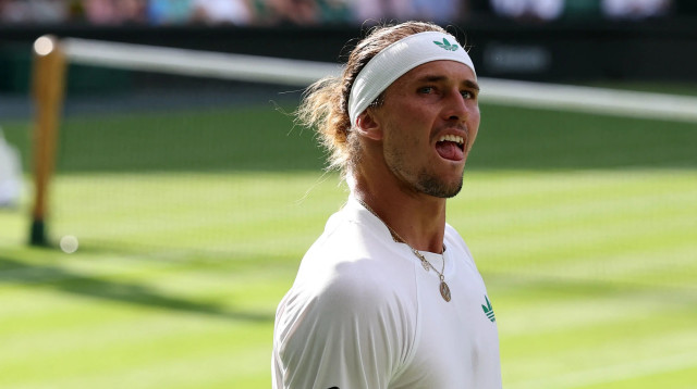 הטניסאי הגרמני סשה זברב (צילום: רויטרס)