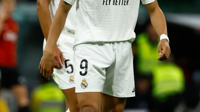 בלינגהאם, אמבפה, שחקני ריאל מדריד (צילום: רויטרס)