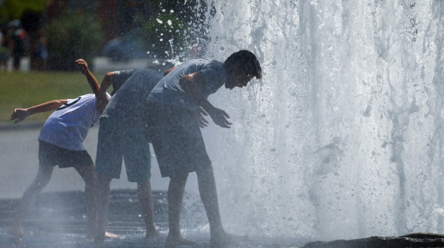 גל חום בגרמניה (צילום: REUTERS)