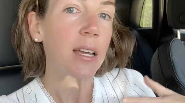 קורטני פאלמר (צילום: צילום מסך מתוך טיקטוק)