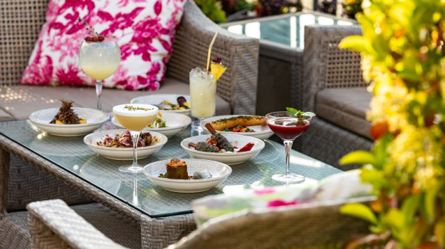 הטרסה של וולדורף אסטוריה (צילום: דניאל לילה)