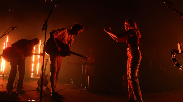 ג'יין בורדו בהיכל התרבות (צילום: אורית פניני)