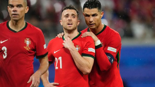 דיוגו ז'וטה, כריסטיאנו רונאלדו, פפה (צילום: NurPhoto / Contributor)