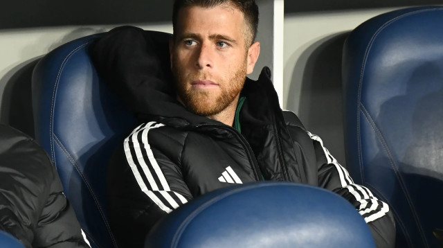 שחקן מכבי חיפה גיא מלמד (צילום: ברני ארדוב)