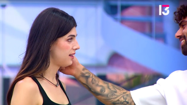 שאול חכם ואלאיה הוף באח הגדול (צילום: צילום מסך מתוך רשת 13)