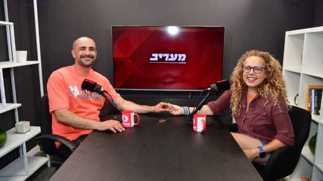 אבי שושן ואורלי וילנאי (צילום: אבשלום ששוני)