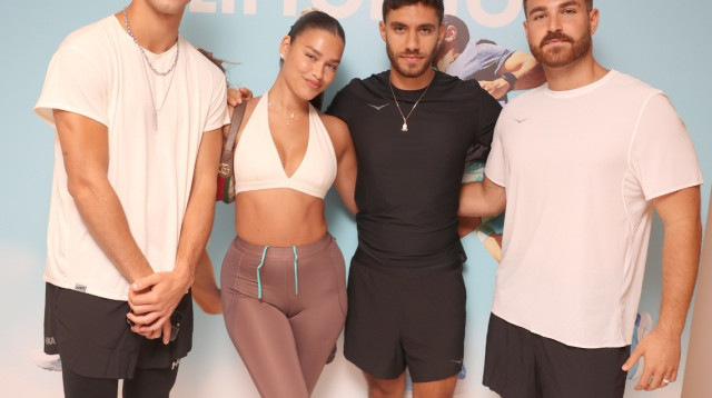 משמאל לימין: ברק שמיר, רומי פרנקל, בר ברימר, יותם גבריאל (צילום: אור גפן)