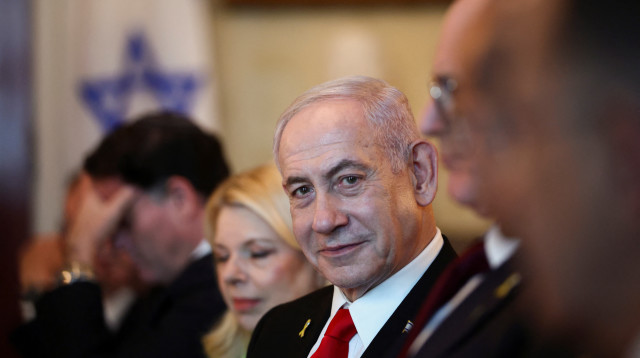 בנימין נתניהו (צילום: REUTERS/Kevin Lamarque)