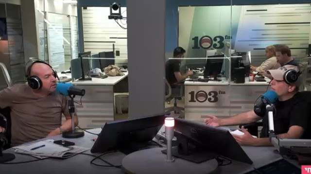 אראל סג"ל, אייל ברקוביץ' (צילום: צילום מסך 103FM)