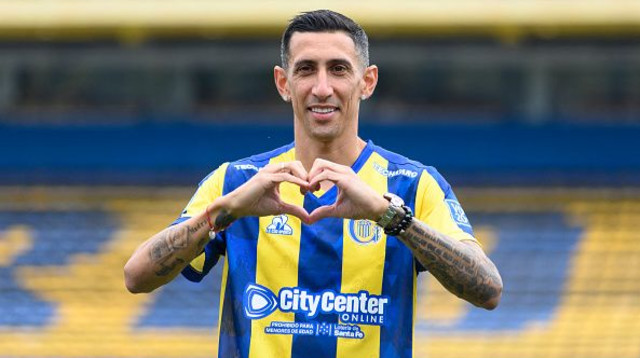 חזר הביתה. אנחל די מריה (צילום: MARCELO MANERA / Contributor)