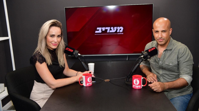 מיקי לוין וחזי דין (צילום: אבשלום ששוני)