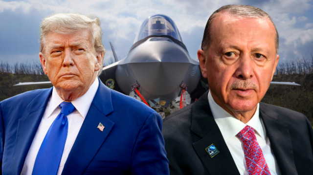 רג'יפ ארדואן, דונלד טראמפ, F-35 (צילום: gettyimages)