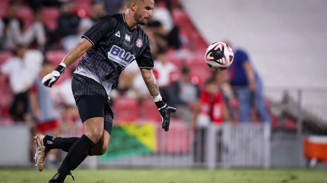 דורון מיכאלי, שוער הפועל נוף הגליל (צילום: מאור אלקסלסי)