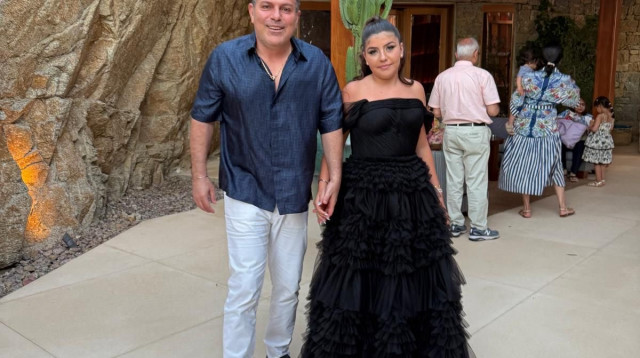 טדי שגיא, ליאל שגיא  (צילום: Antonis Kekidakis)