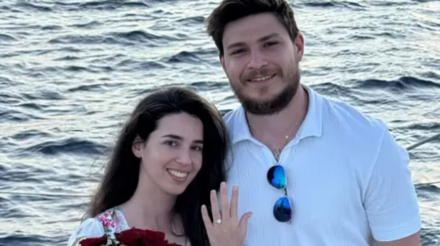 סשה טרופנוב וספיר כהן התארסו  (צילום: שימוש לפי סעיף 27א')