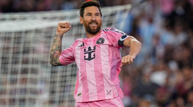 ליאונל מסי, אינטר מיאמי (צילום: GettyImages, Andrew Katsampes/ISI Photos)