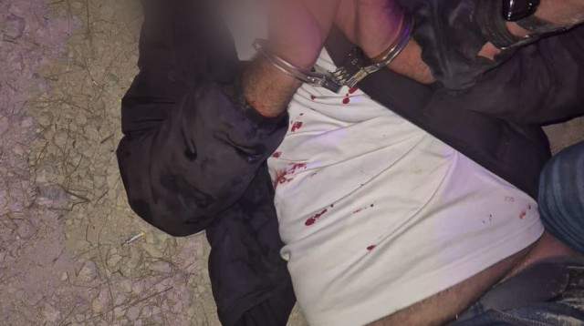 מעצר עברייני הפרוטקשן מהפזורה הבדואית (צילום: דוברות המשטרה)