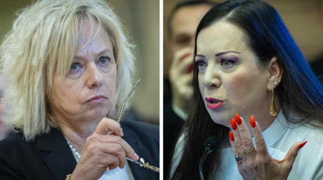 טלי גוטליב, גלי בהרב מיארה (צילום: יונתן זינדל, פלאש 90)