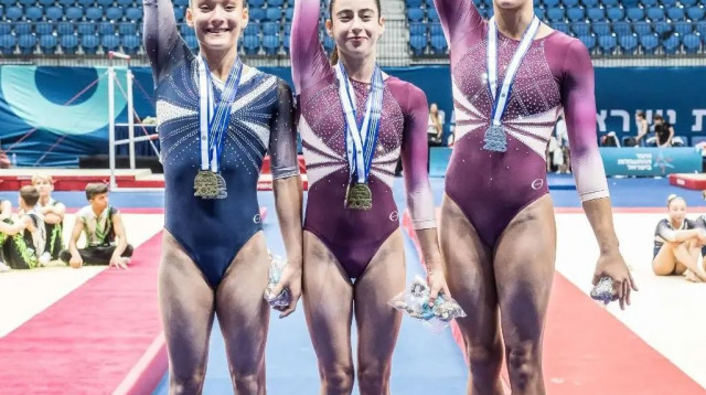 אליפות ישראל בהתעמלות מכשירים בנות 2025 (צילום: אתר רשמי, עודד קרני, באדיבות איגוד ההתעמלות בישראל)