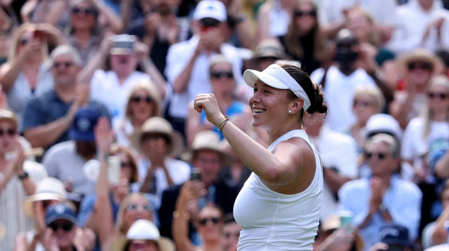 אמנדה אניסימובה, טורניר ווימבלדון 2025 (צילום: רויטרס)