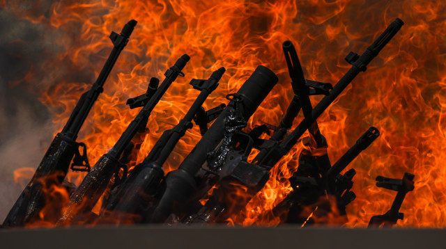 המחתרת הכורדית (PKK) החלה להתפרק מנשקה (צילום: Anadolu Agency)