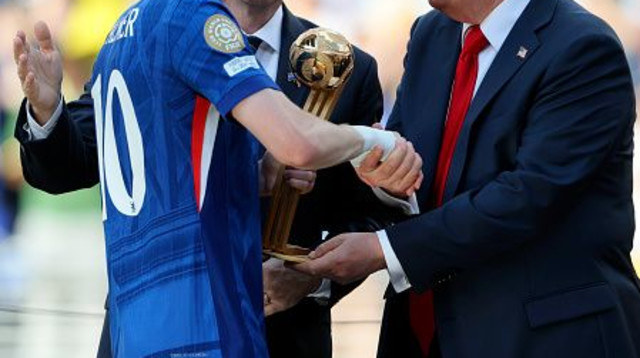 קול פאלמר ודולנד טראמפ (צילום: Getty images)