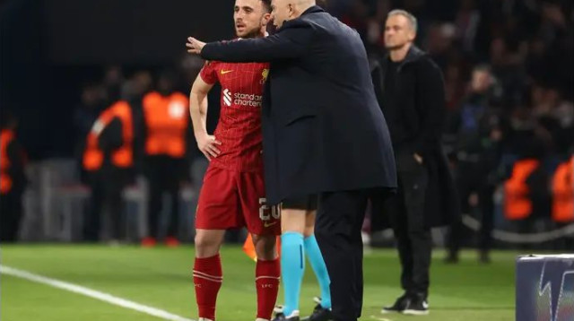 "כל מה ששחקן בליברפול צריך". סלוט וז'וטה (צילום: אימג'בנק  GettyImages)