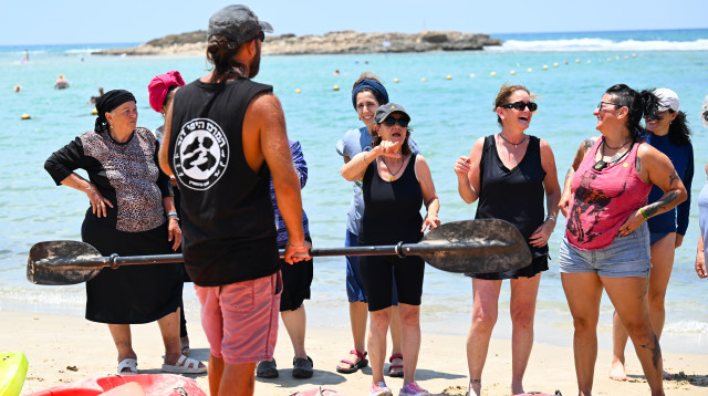חנה ונירה שרעבי בריטריט לאלמנות וחמיות שכולות (צילום: פאולינה פטימר)