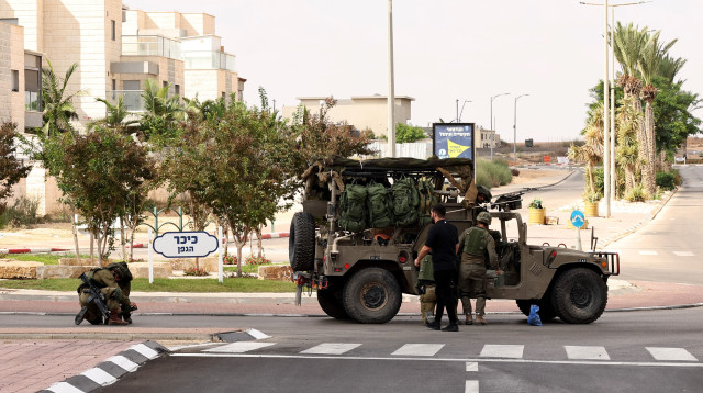 אופקים אחרי שבעה באוקטובר (צילום: מישל אמזלג)