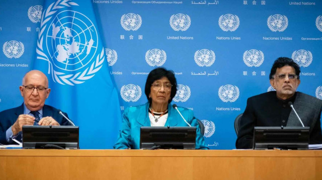 מילון קוטארי, נאווי פילאי, כריס סידוטי (צילום: צילום מסך רשת X)