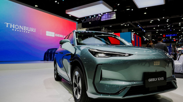 מכונית של חברת "גילי" (צילום: רויטרס)