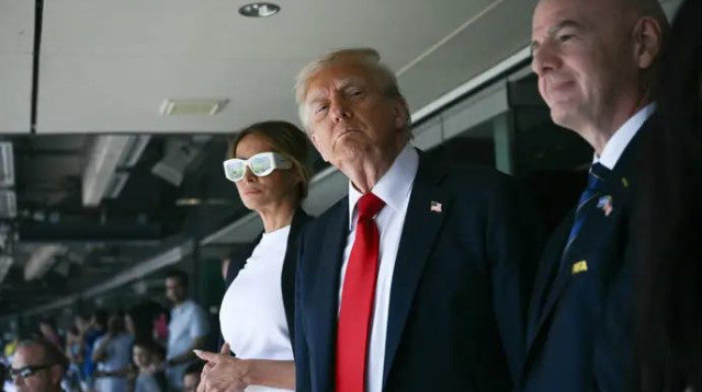 מכבד בנוכחותו. דונלד טראמפ (צילום: אימג'בנק  GettyImages)