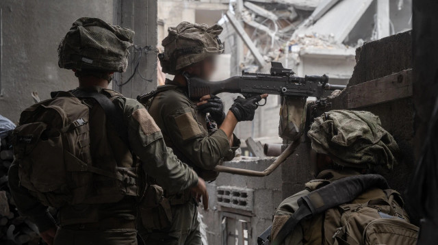 מאג במהלך מלחמת חרבות ברזל (צילום: דובר צה"ל)