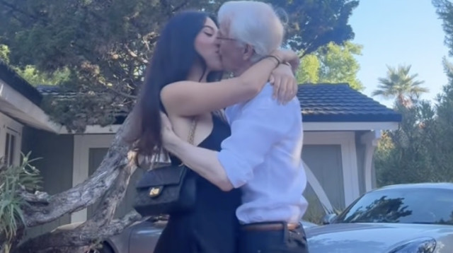 דיאנה ואדגר (צילום: צילום מסך מתוך טיקטוק)