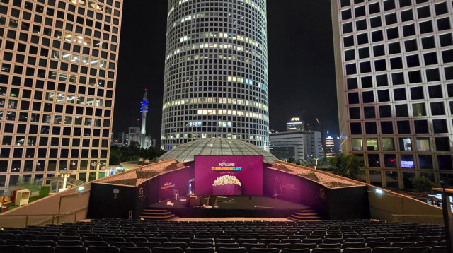 קולנוע מובילנד בגג עזריאלי תל אביב (צילום: באדיבות מובילנד)