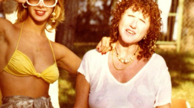 ציפי רום בימי הזוהר (צילום: אלבום פרטי, ברק רום)