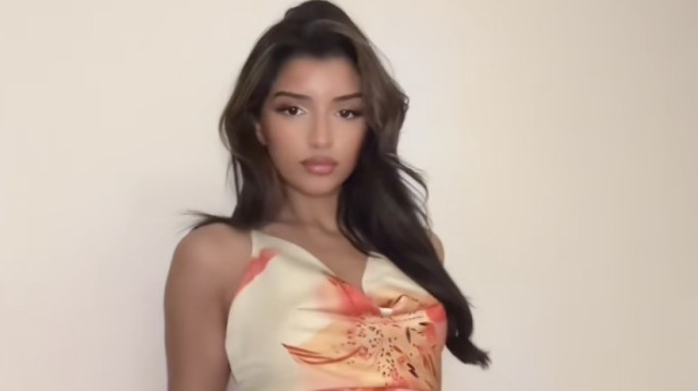 דינה, יוצרת תוכן (צילום: צילום מסך מתוך טיקטוק)