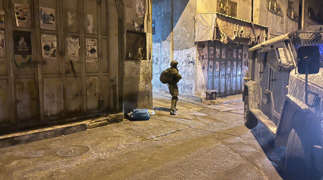 פעילות צה"ל בשכם (צילום: אבי אשכנזי)