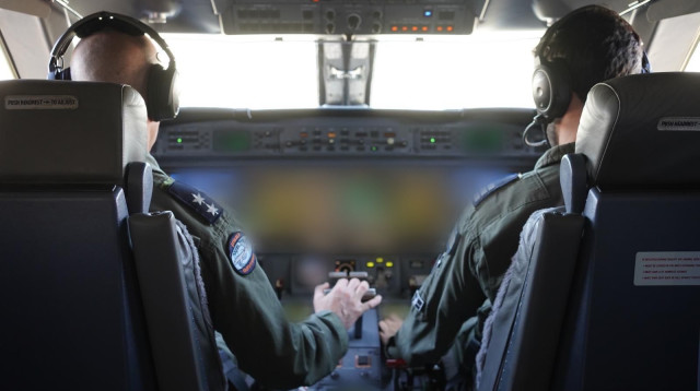 הטייסים של טייסת נחשון (צילום: דובר צה"ל)