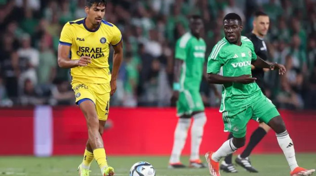 דור פרץ מול עלי מוחמד (צילום: מאור אלקסלסי)