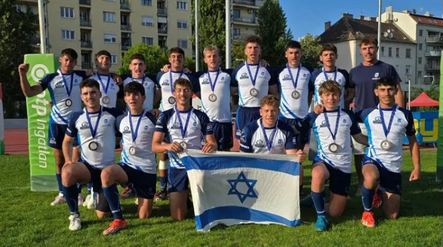 יש עתיד. הנבחרת הישראלית (צילום: איגוד הראגבי בישראל)