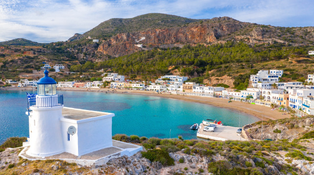 הכפר קפסאלי באי קית'רה ביוון (צילום: שאטרסטוק)