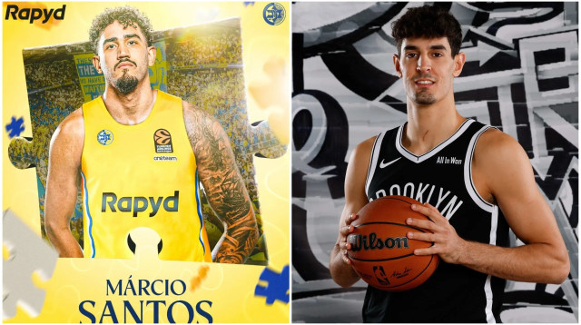 מרסיו סנטוס לצד בן שרף (צילום: עיבוד תמונה, עיבוד תמונה)