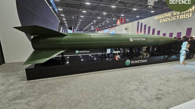 הטיל הבליסטי הטורקי 'טייפון' (צילום: שימוש לפי סעיף 27א')