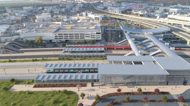 רכבת קלה נופית (צילום: ינון יעוץ ומחקר)