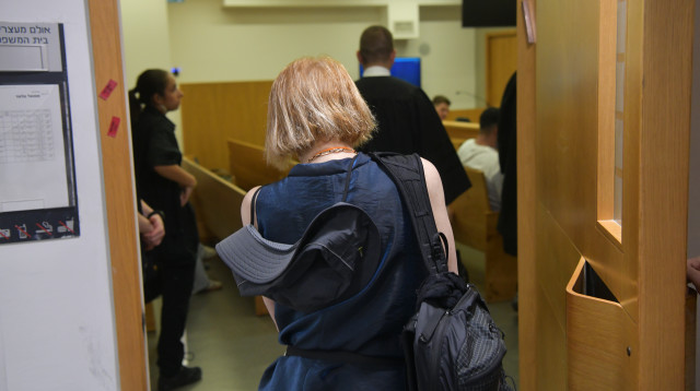 החשודה בתכנון רצח ראש הממשלה נתניהו (צילום: אבשלום ששוני)