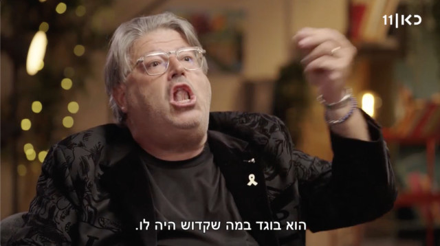 רני רהב אצל רוני קובן בכאן 11 (צילום: כאן 11)