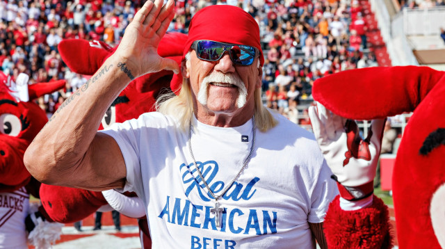 המתאבק האלק הוגן (צילום: GettyImages, Wesley Hitt)