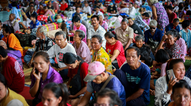 עקורים תאילנדים, מלחמת תאילנד-קמבודיה (צילום: רויטרס)