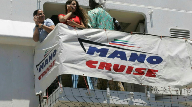 הספינה של מנו ספנות (צילום: אלכס רוזקובסקי)